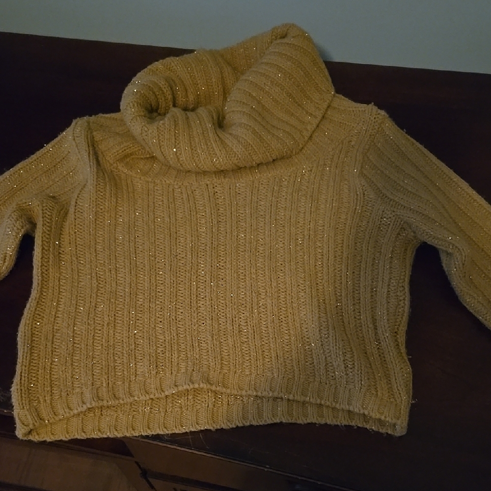 Vintage crop sweater